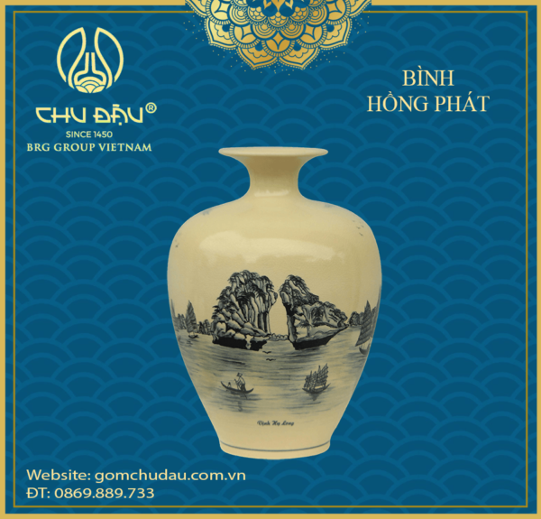 Bình Hồng Phát Gốm Chu Đậu