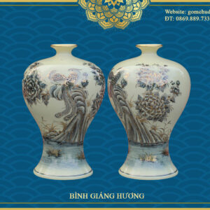 Bình Giáng Hương Gốm Chu Đậu